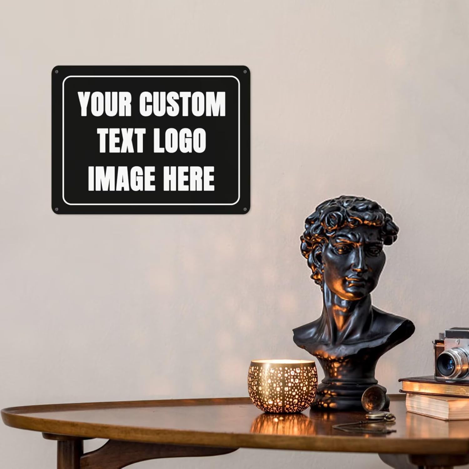 Panneau métallique personnalis - Home Office Logo avis et prix