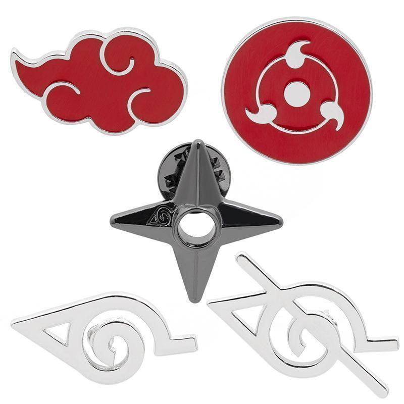 Broche Naruto Akatsuki Nuage R - Home Office Or avis et prix